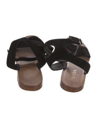 Prada Suede Gladiator Sandals