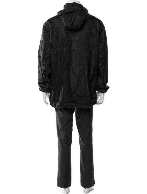 Prada 2023 RE-Nylon Hooded Windbreaker Overcoat