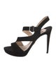 Prada Suede Slingback Sandals