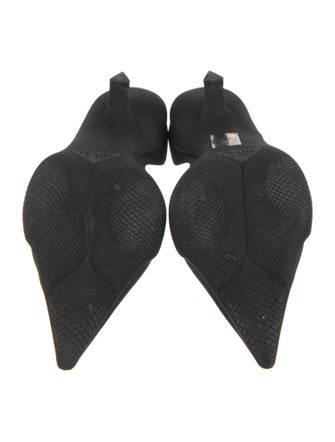 Prada Nylon Slingback Pumps