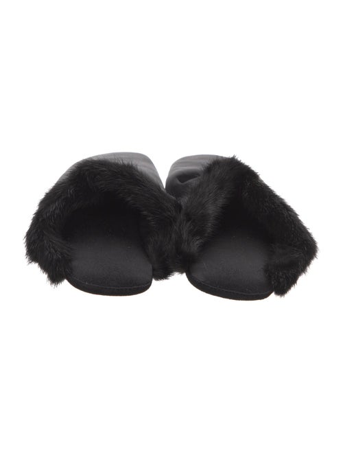 Prada Travel Slipper Set Satin Mules