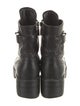 Prada Leather Combat Boots