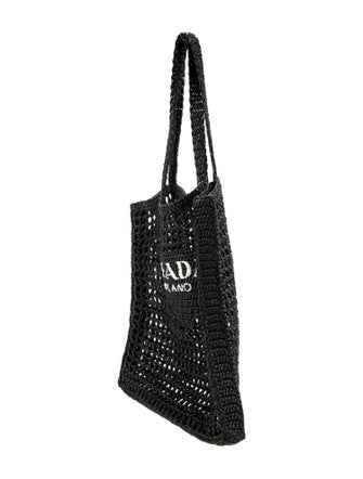 Prada Raffia Grass Tote