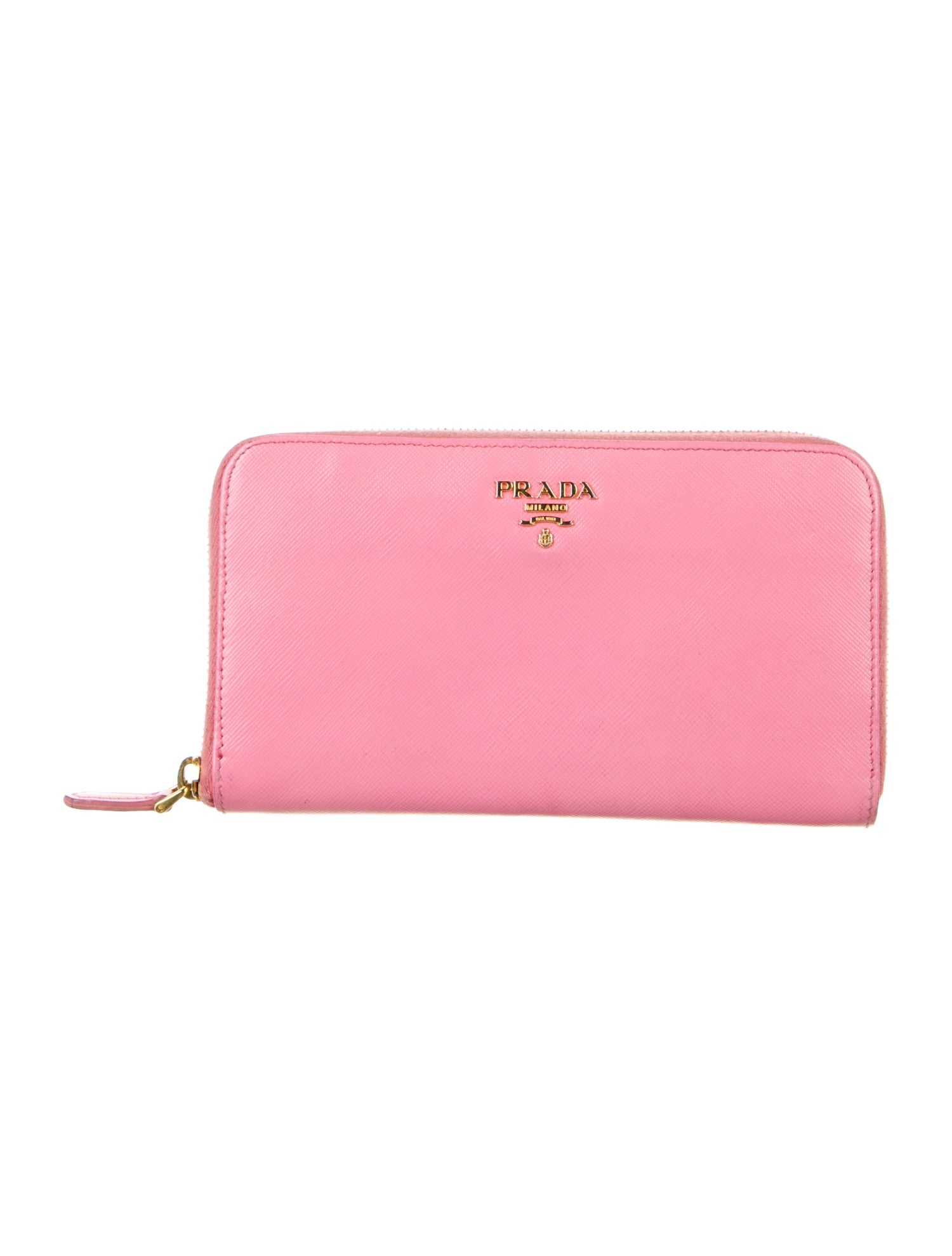 Prada Saffiano Lux Leather Continental Wallet