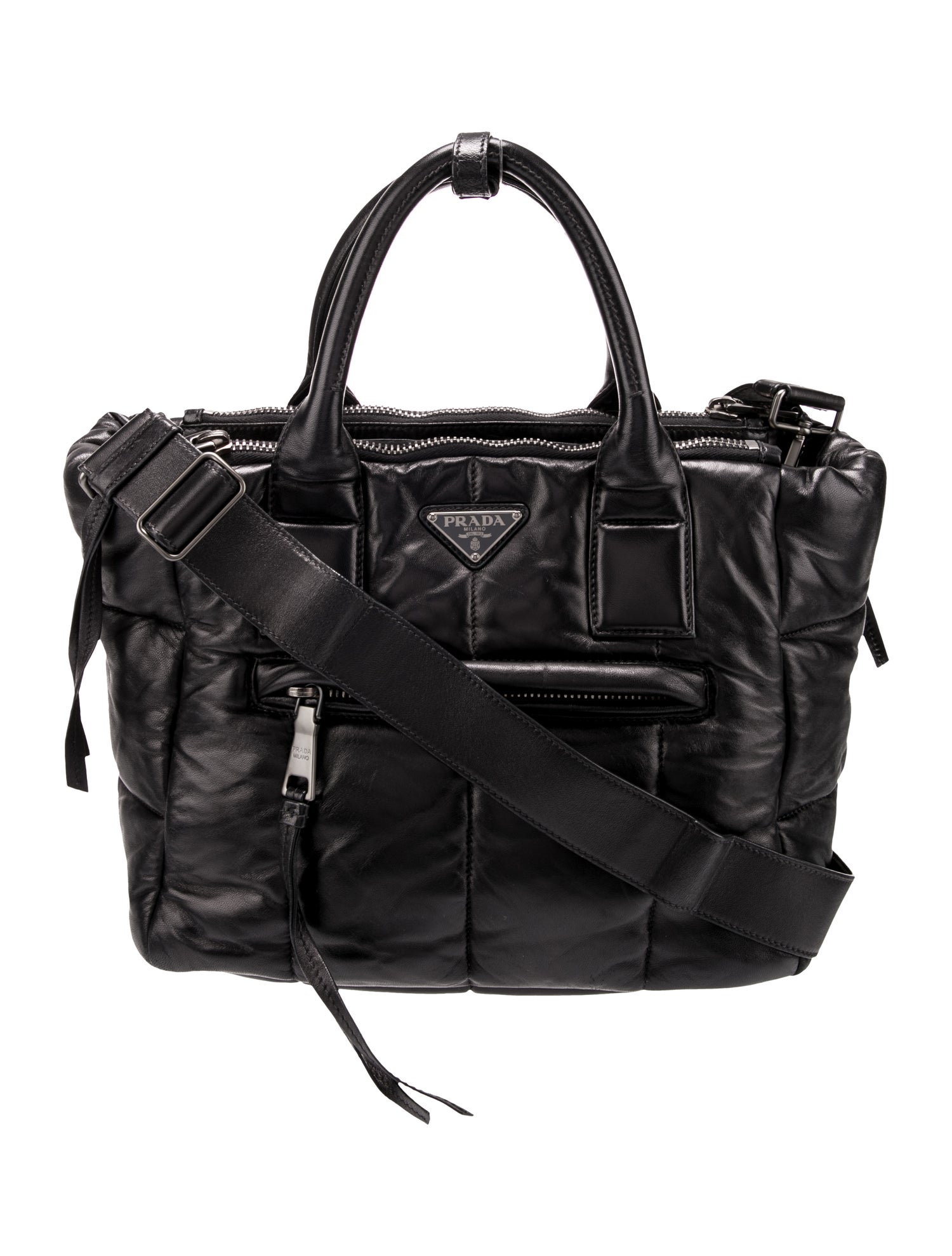 Prada Saffiano Leather Bomber