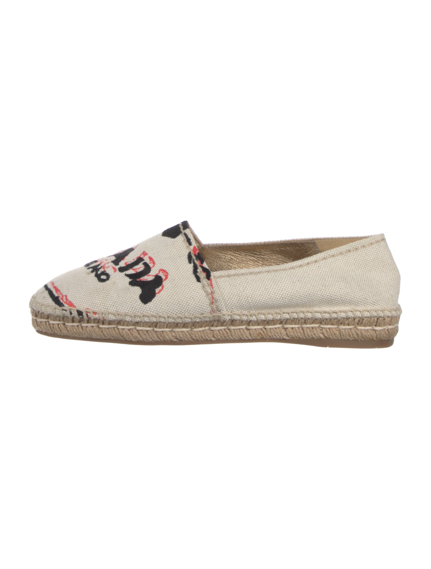 Prada Canvas Printed Espadrilles