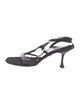 Prada Leather Slingback Sandals
