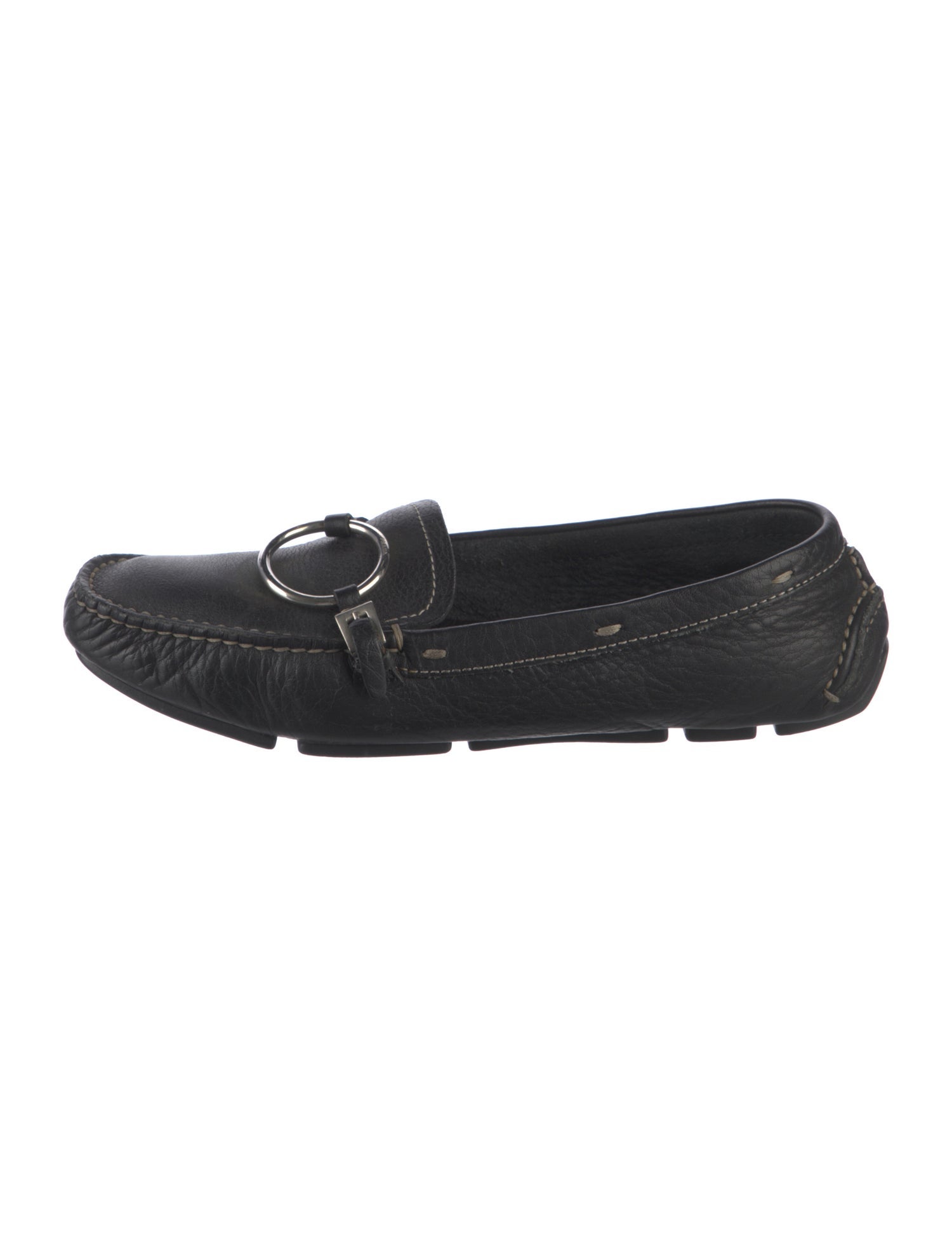 Prada Leather Loafers