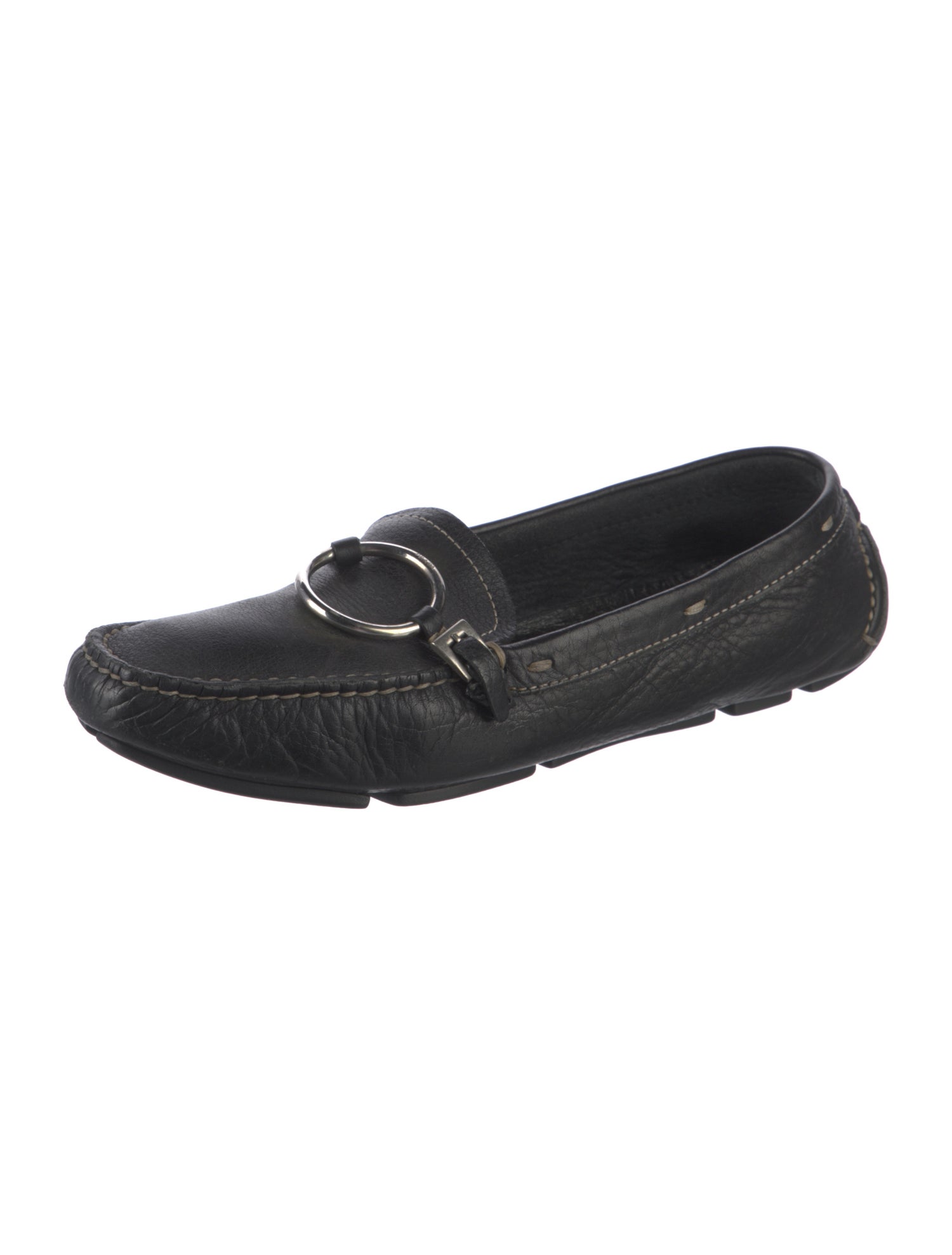 Prada Leather Loafers