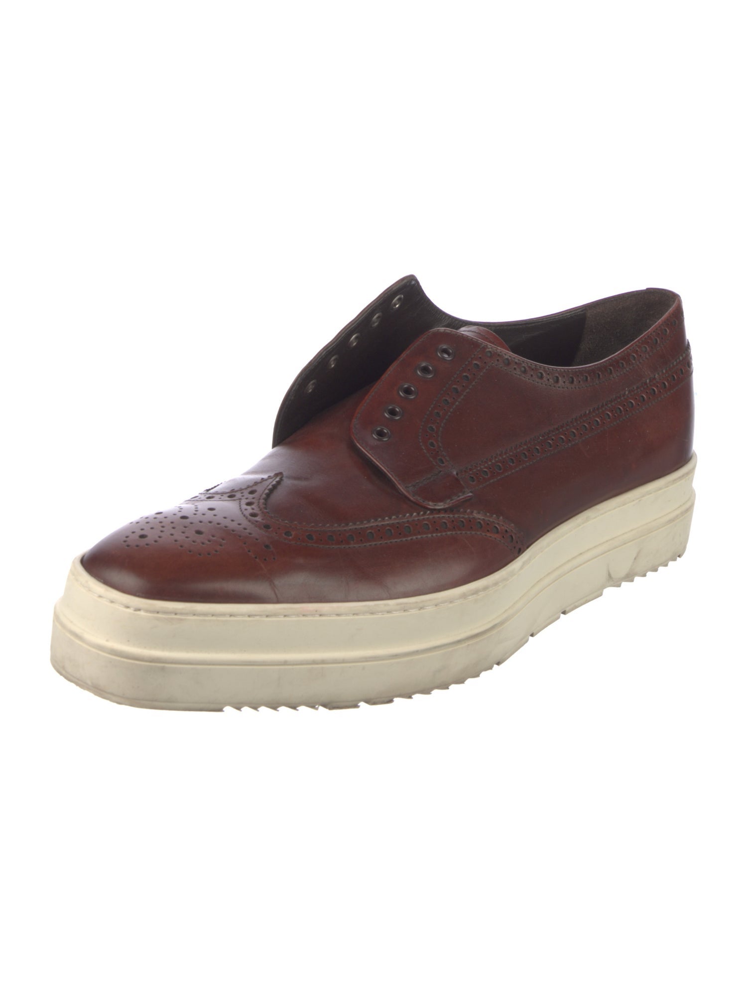 Prada Leather Brogues