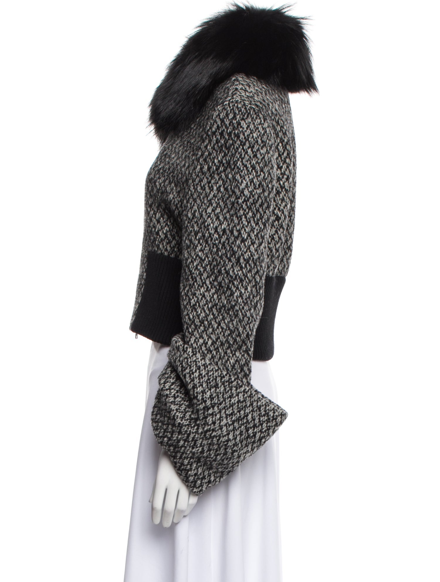 Prada 2013 Virgin Wool Fur Jacket