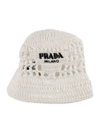 Prada Straw Bucket Hat