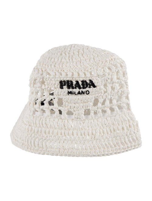 Prada Straw Bucket Hat