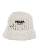 Prada Straw Bucket Hat