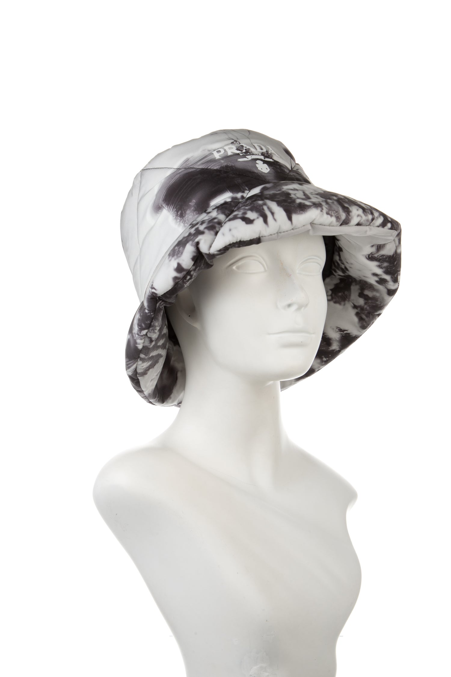 Prada Printed Bucket Hat w/ Tags