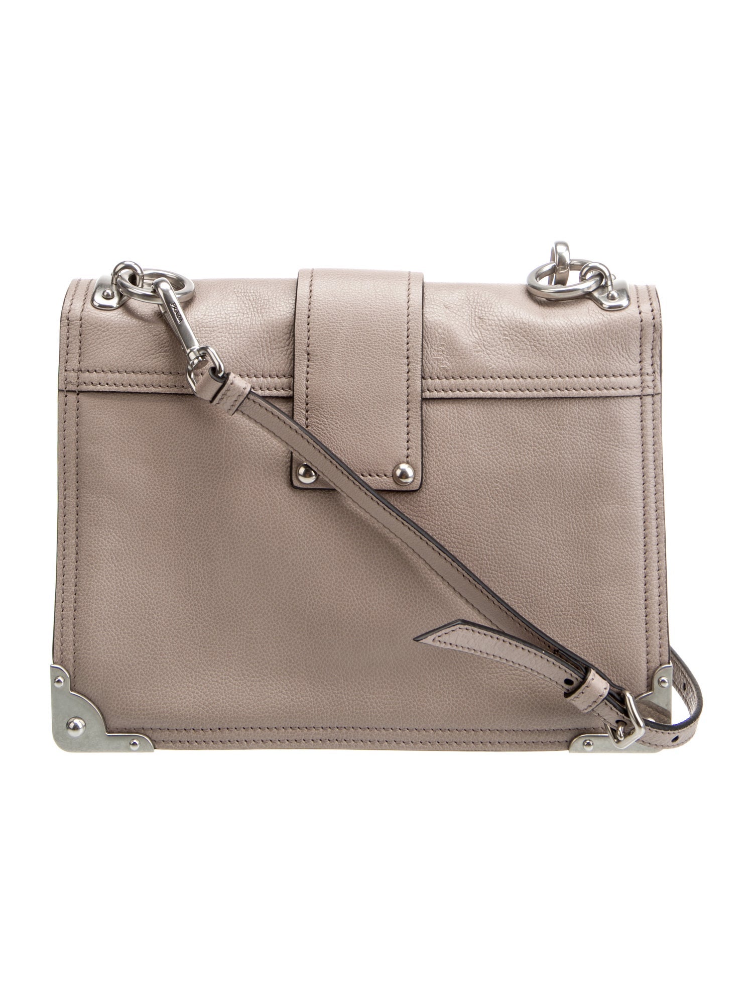Prada City Calf Leather Cahier Large