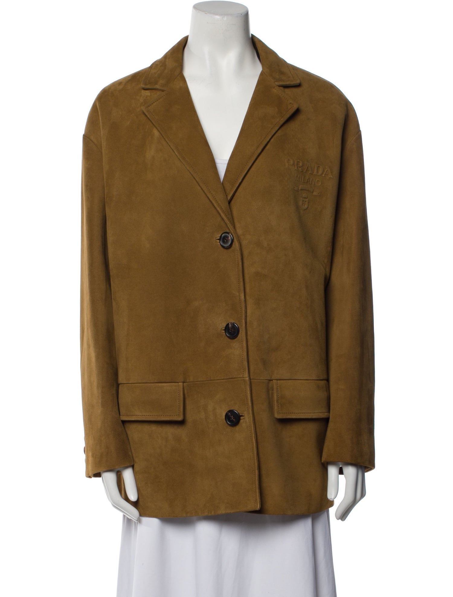 Prada 2020 Suede Blazer