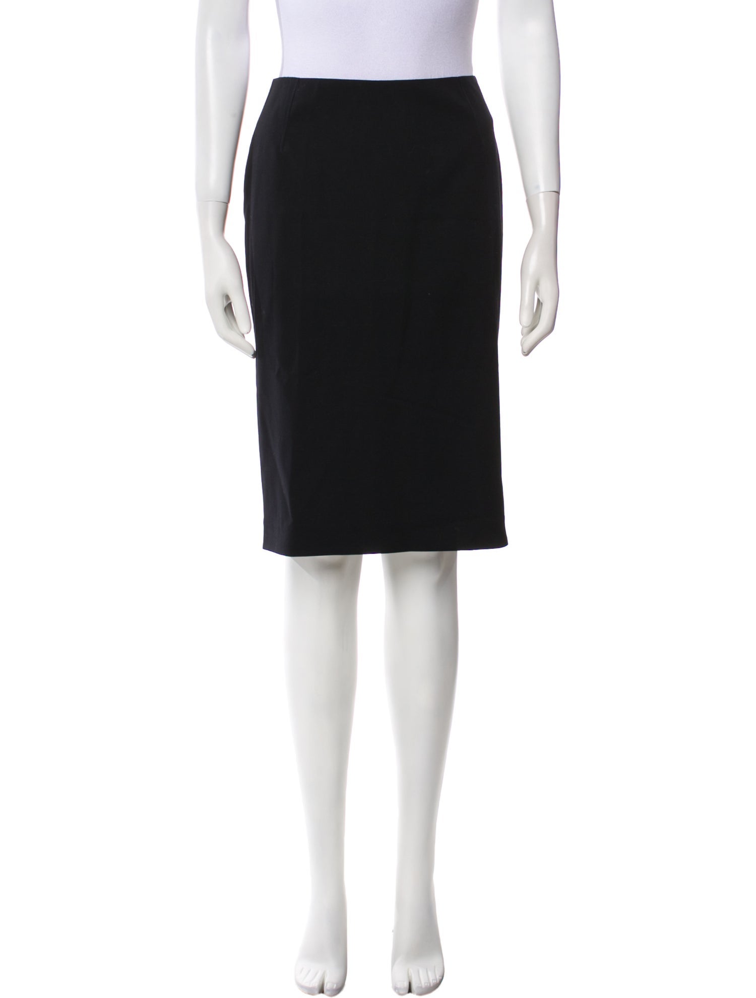 Prada Virgin Wool Knee-Length Skirt