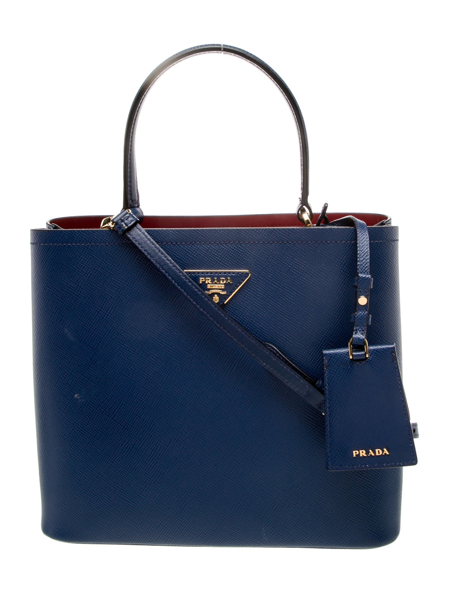 Prada Saffiano Leather Saffiano Cuir Medium Panier Medium