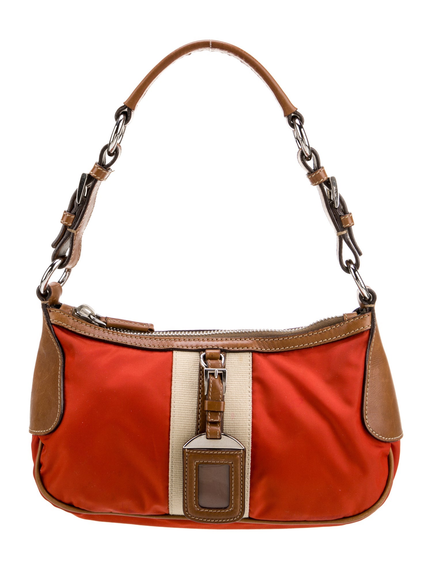 Prada Tessuto Nylon Stripe Bag