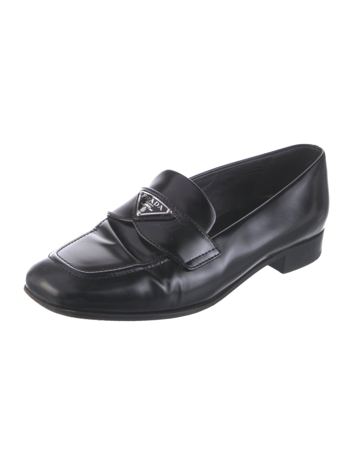 Prada Leather Loafers