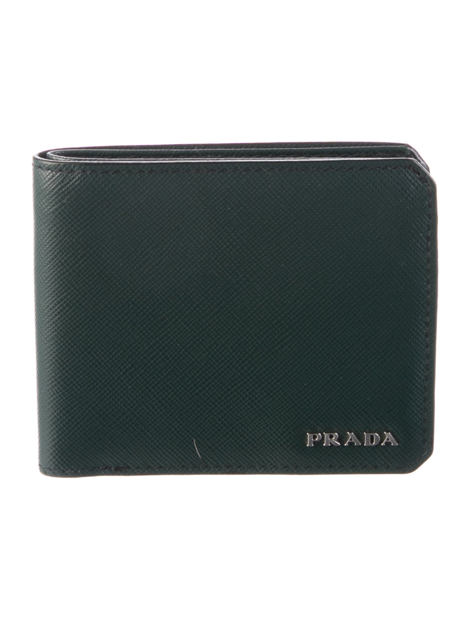Prada Saffiano Cuir Leather Bifold Wallet