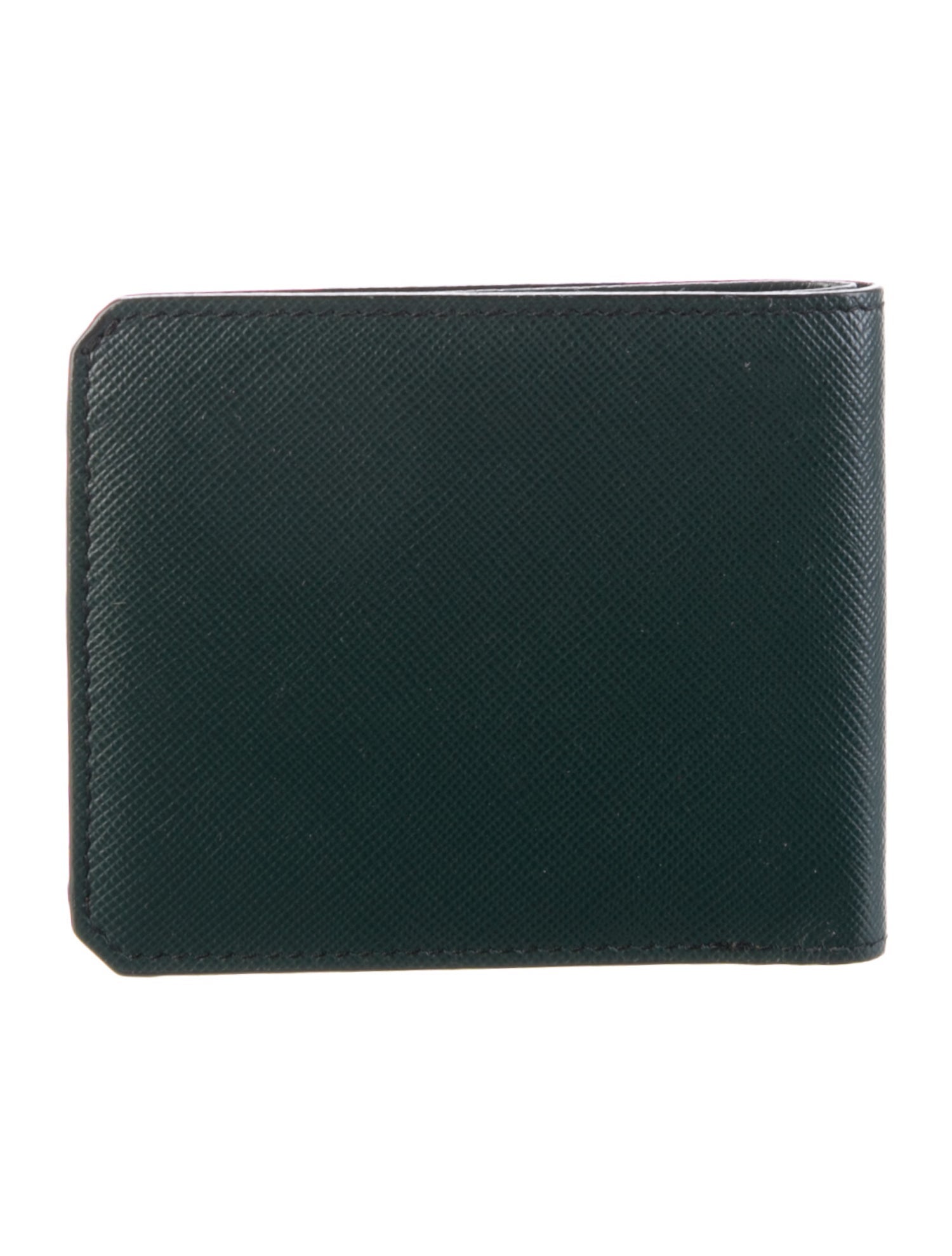 Prada Saffiano Cuir Leather Bifold Wallet