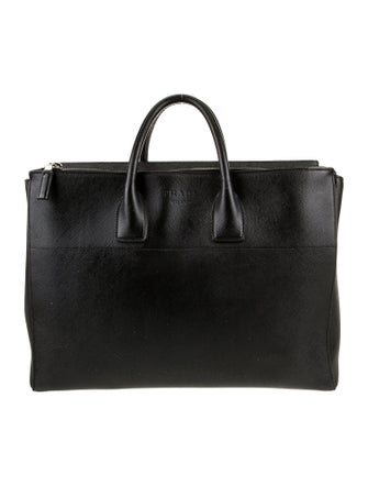 Prada Saffiano Cuir Leather Briefcase