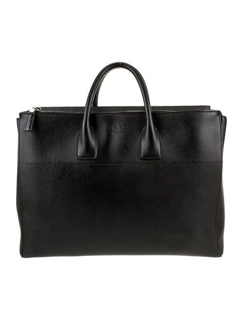 Prada Saffiano Cuir Leather Briefcase