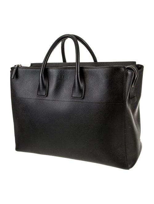 Prada Saffiano Cuir Leather Briefcase