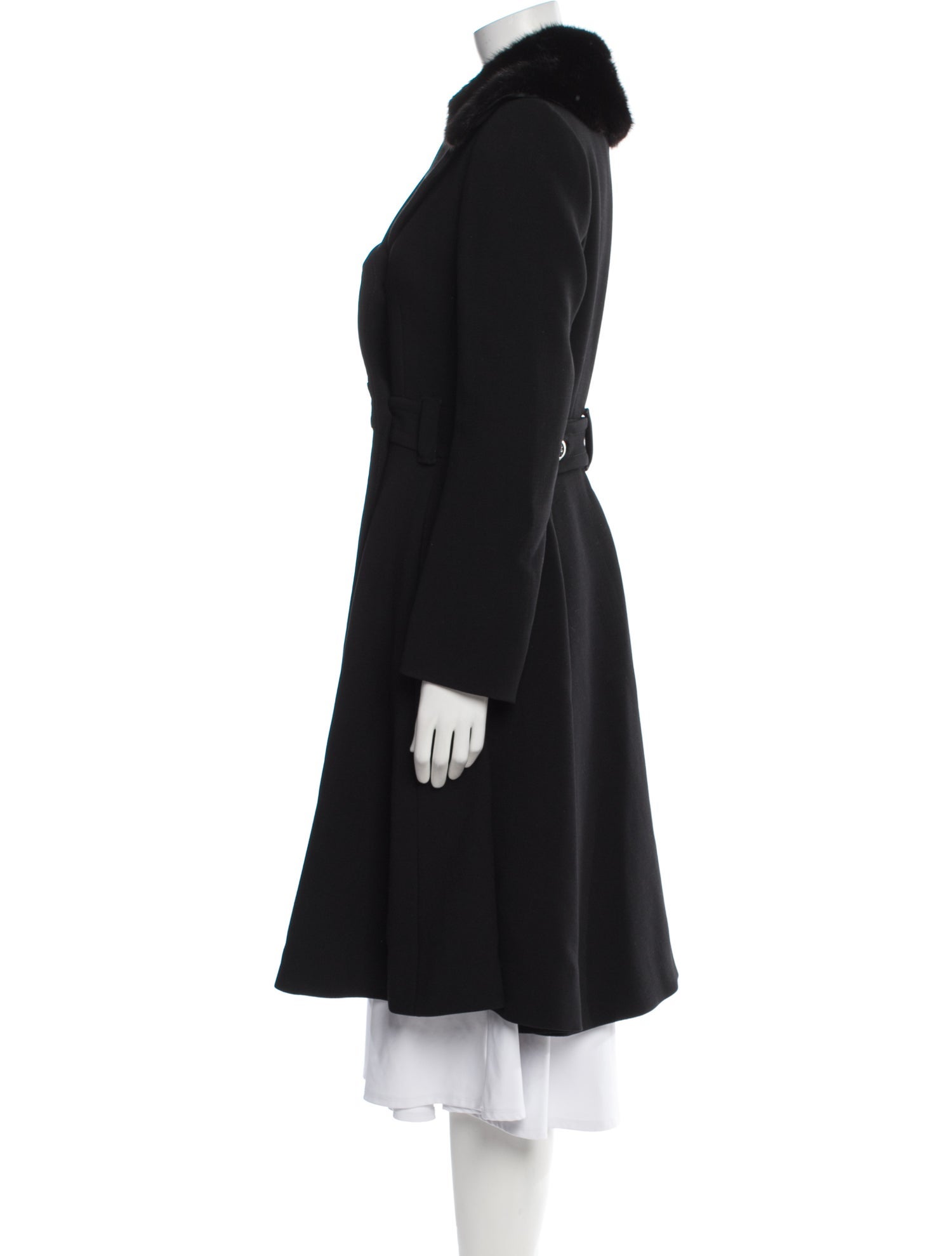 Prada 2011 Virgin Wool Fur Coat