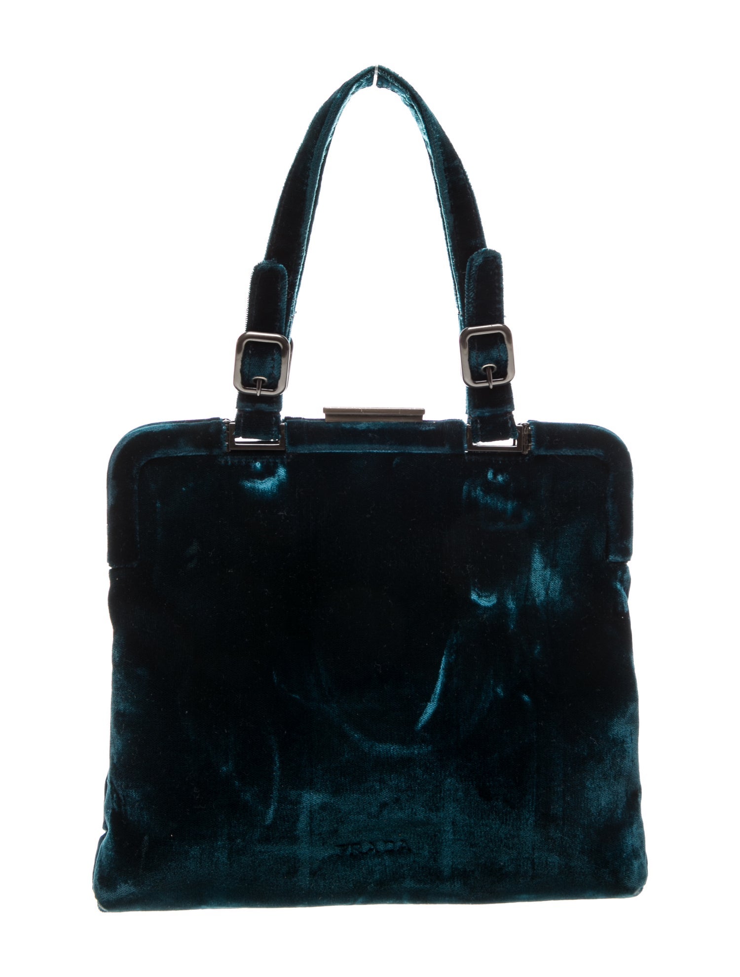 Prada Velvet Top Handle Bag
