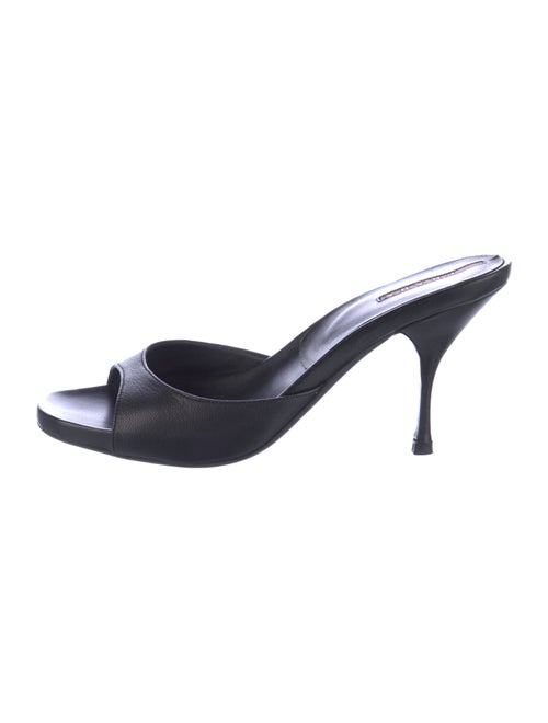 Prada Sport Leather Slides