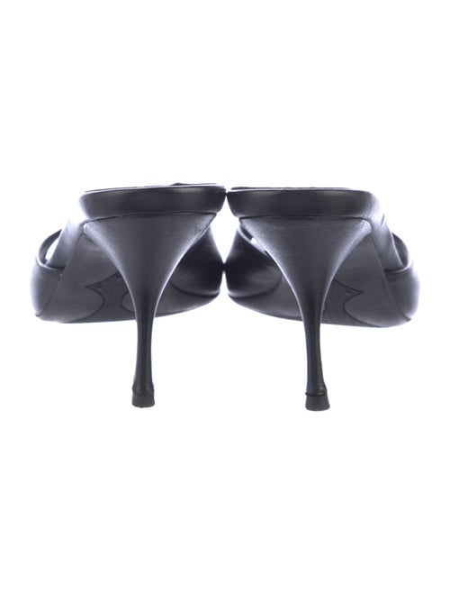 Prada Sport Leather Slides