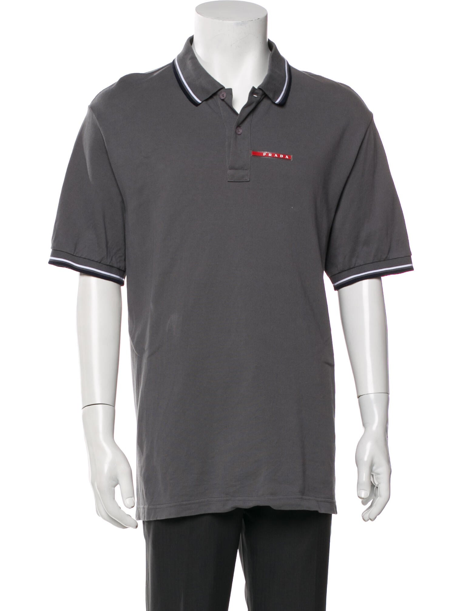 Prada Sport 2015 Signature Logo Polo Shirt