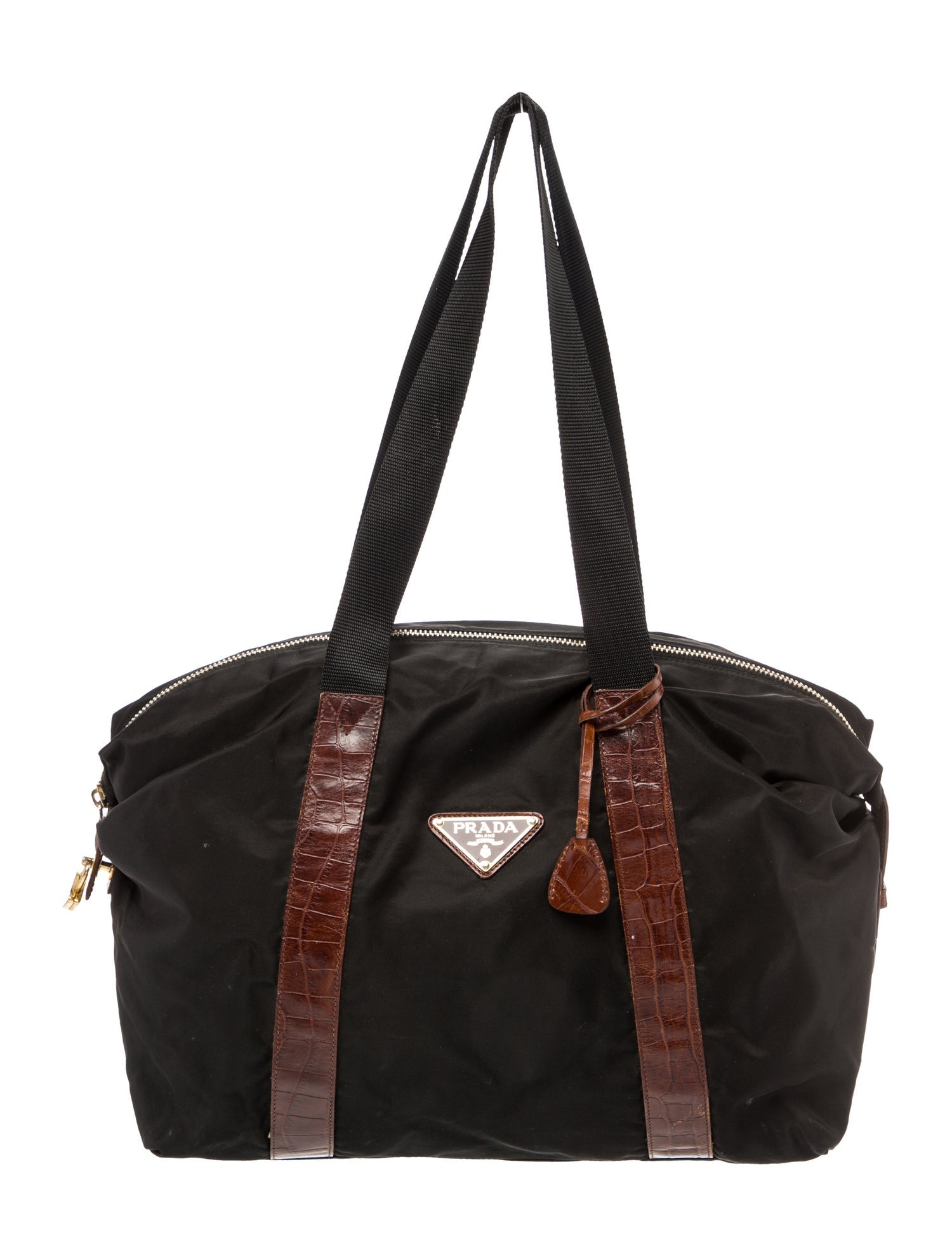 Prada Tessuto Nylon Weekender Bag