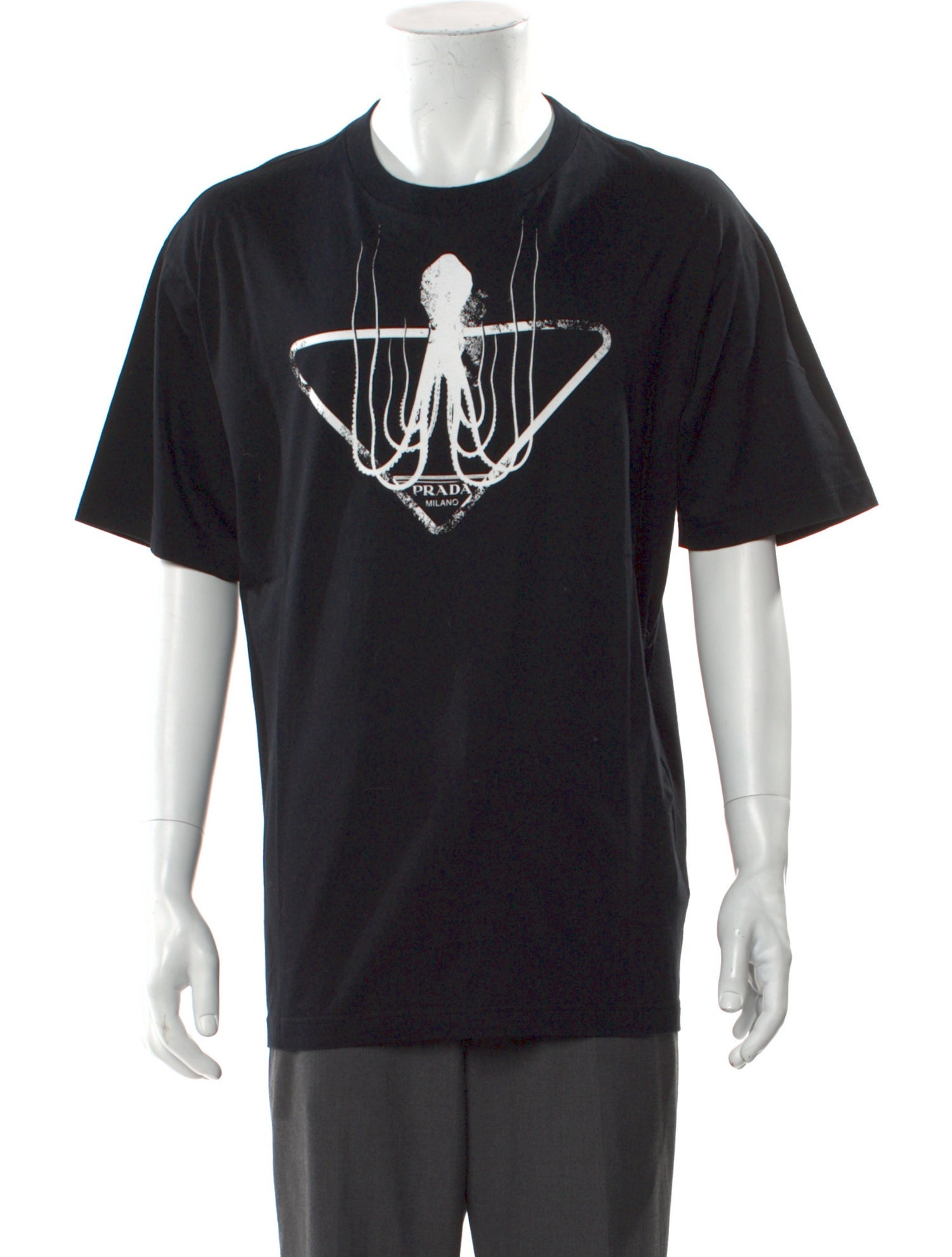 Prada 2022 Graphic Print T-Shirt