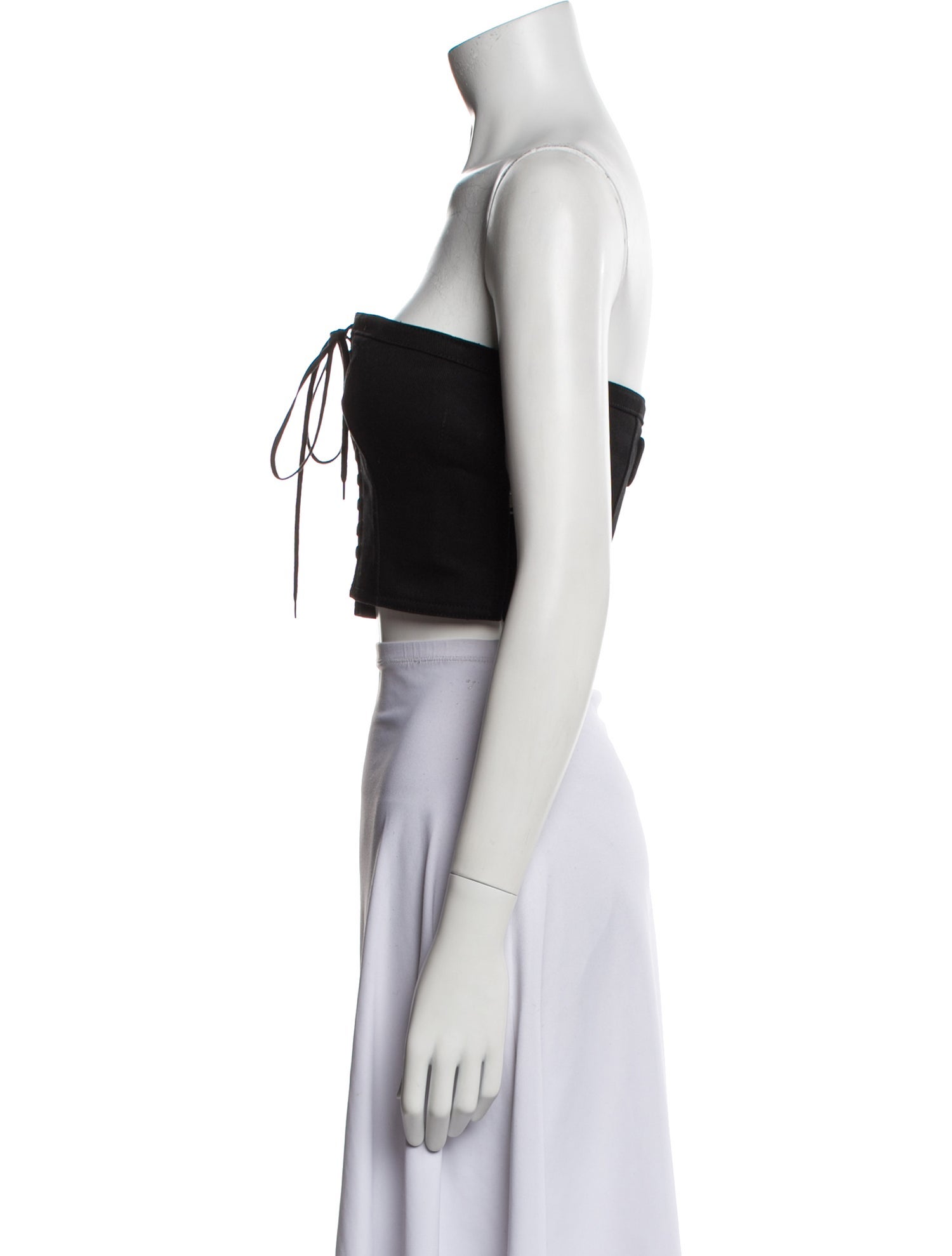 Prada 2022 Strapless Crop Top w/ Tags