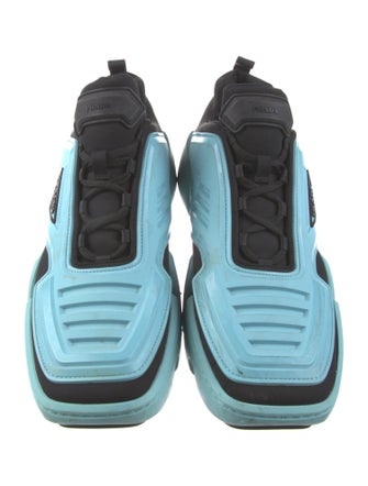 Prada Neoprene Printed Sneakers