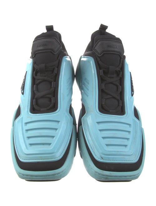 Prada Neoprene Printed Sneakers