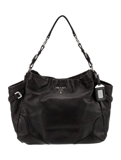 Prada Soft Calf Leather Hobo