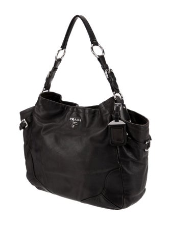 Prada Soft Calf Leather Hobo