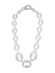 Prada Resin Link Chain Necklace