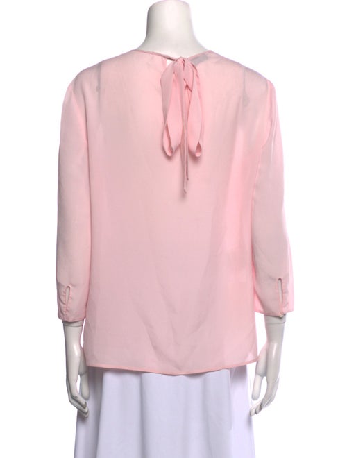 Prada 2016 Crew Neck Blouse