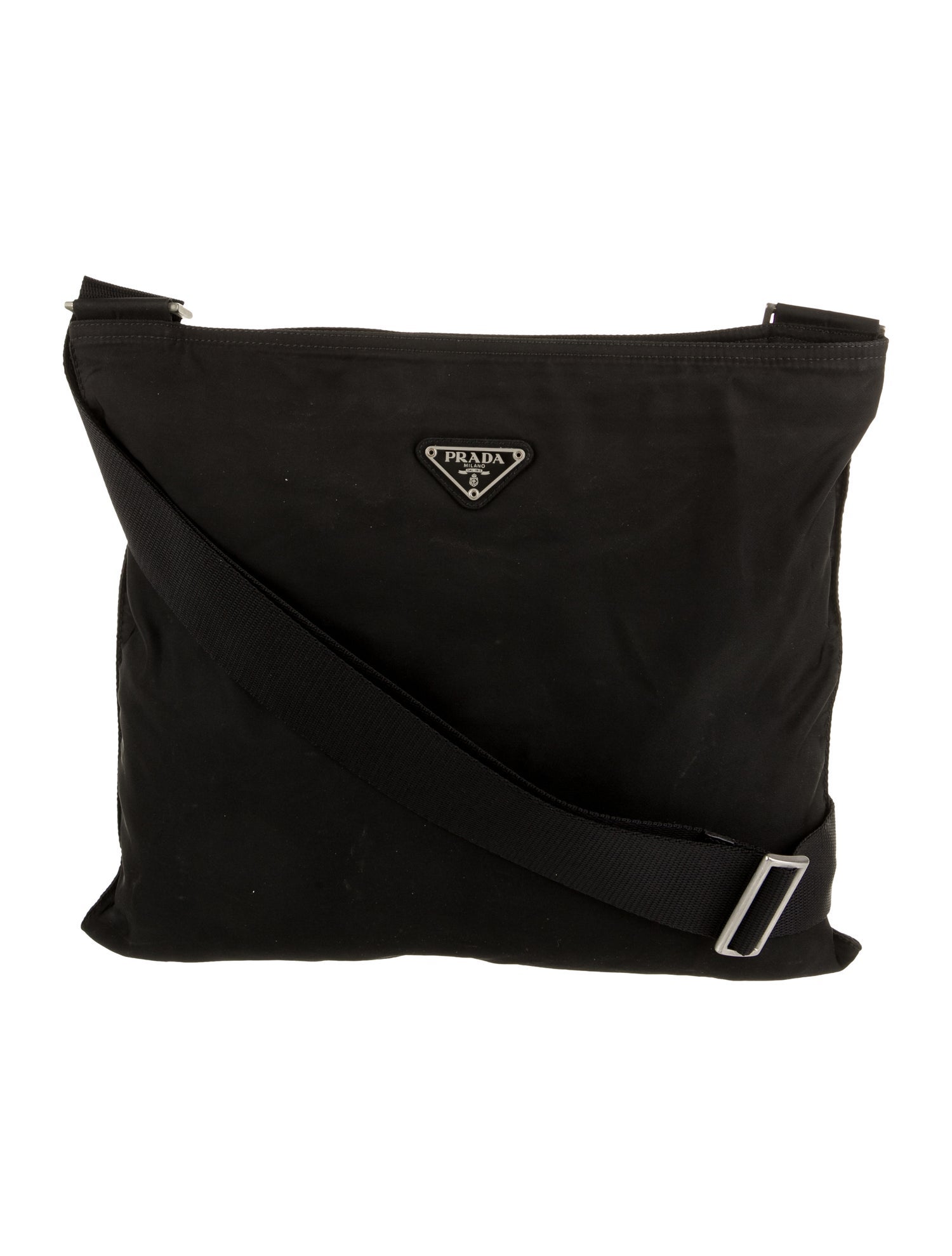 Prada Vela Nylon Messenger Bag