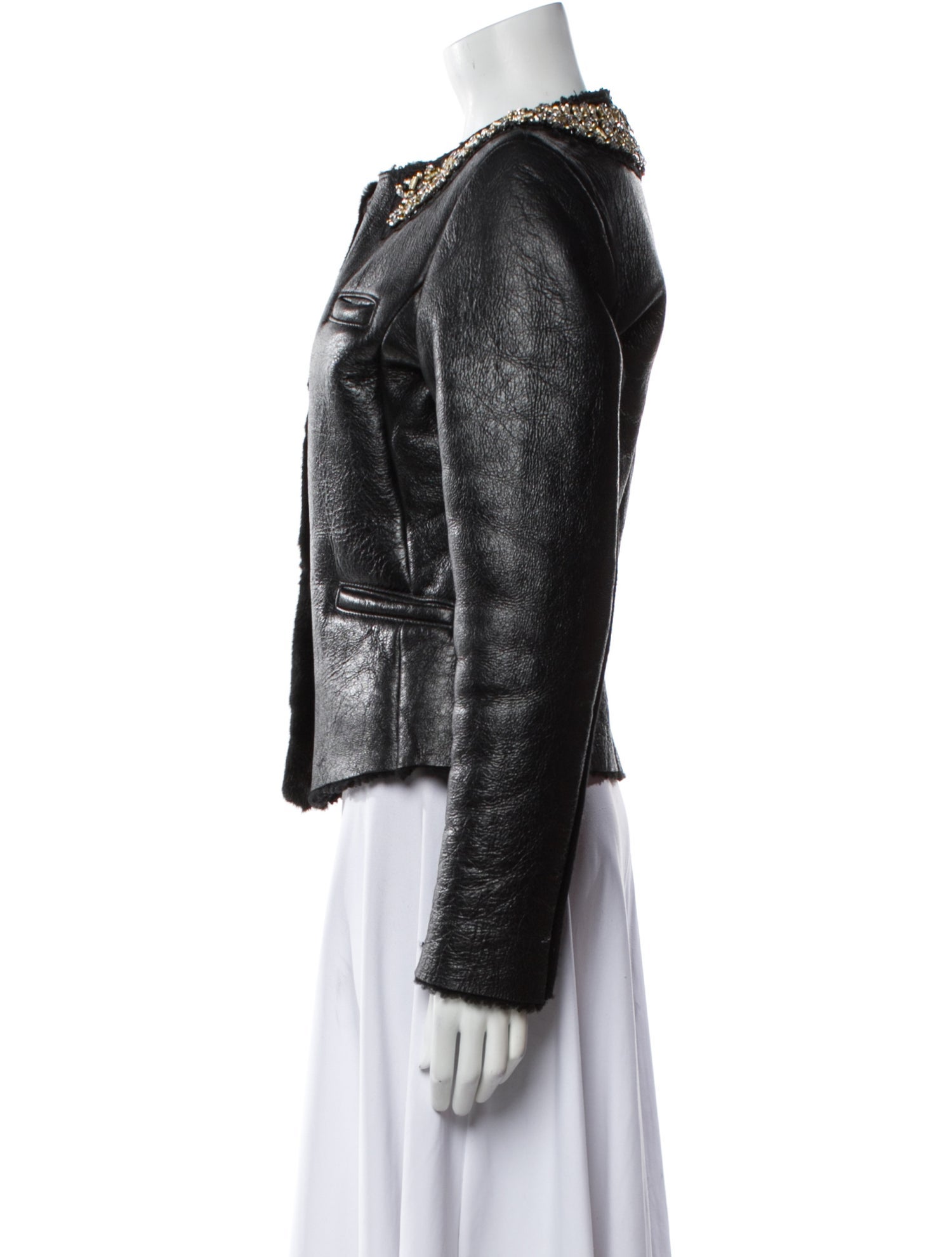 Prada Vintage 2004 Fur Jacket