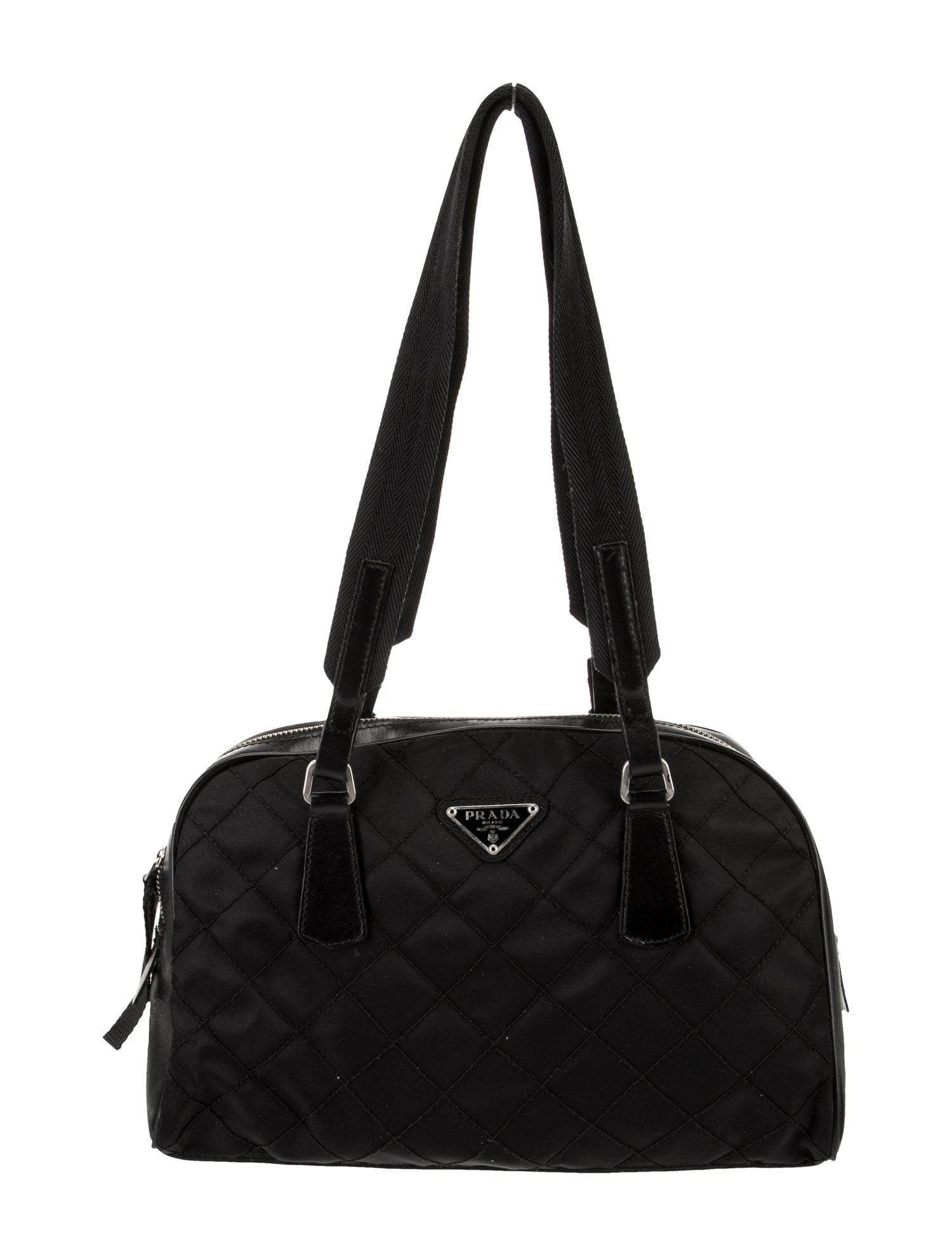 Prada Tessuto Nylon Shoulder Bag Vintage