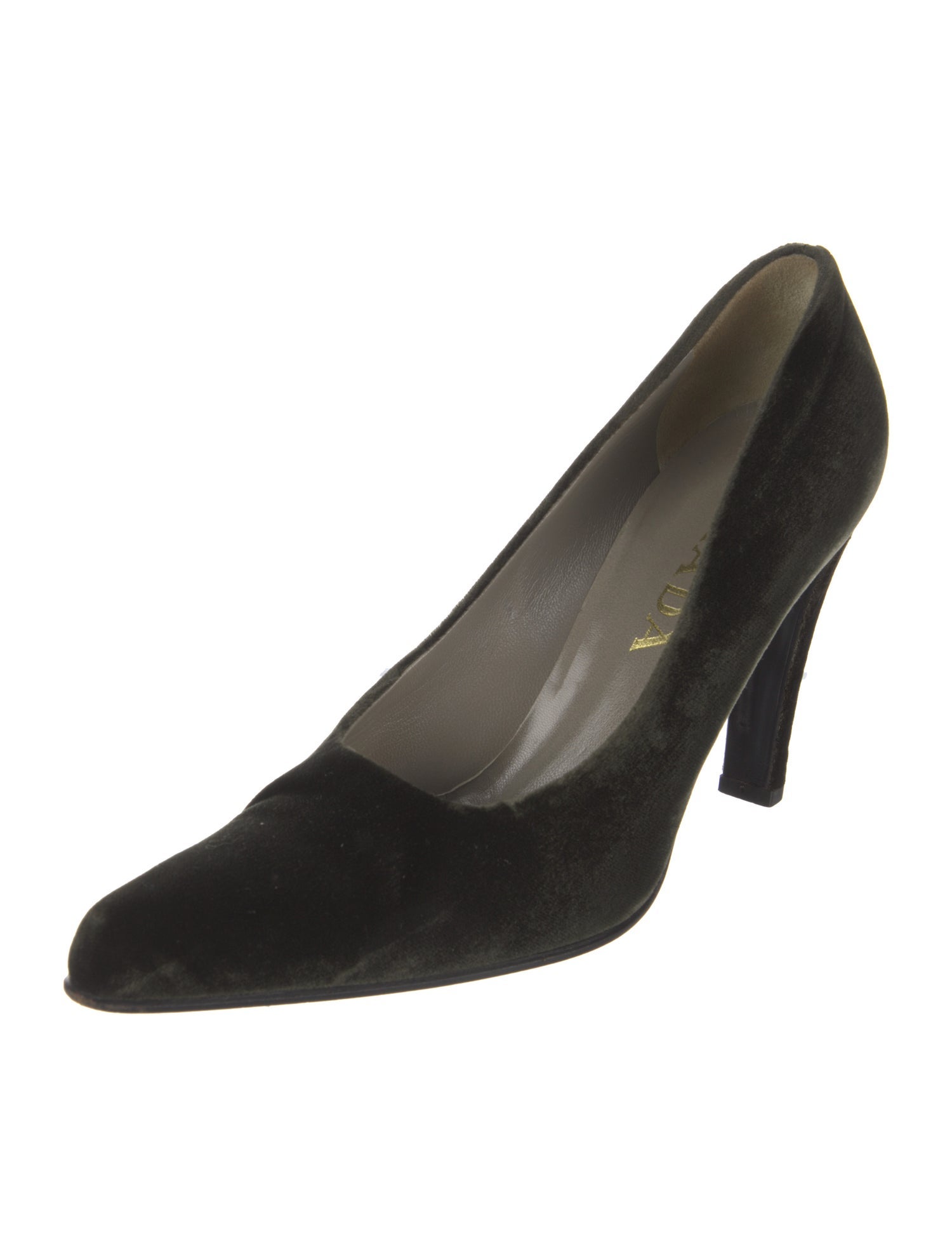 Prada Velvet Pumps