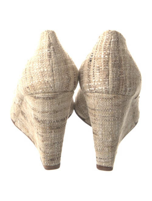 Prada Tweed Pattern Pumps