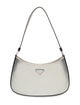 Prada Enameled Metal Triangle Airbrushed Cleo Small